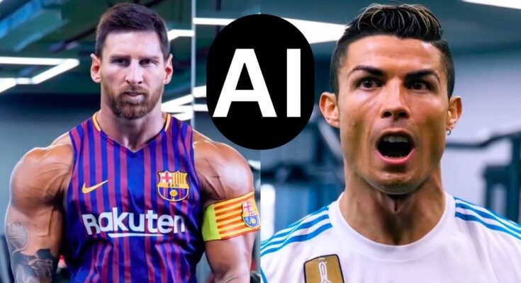 Ronaldo and Messi AI Videos