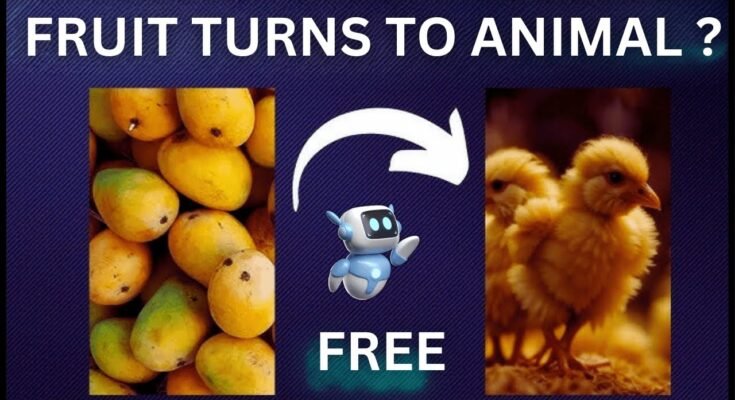 fruit into animals